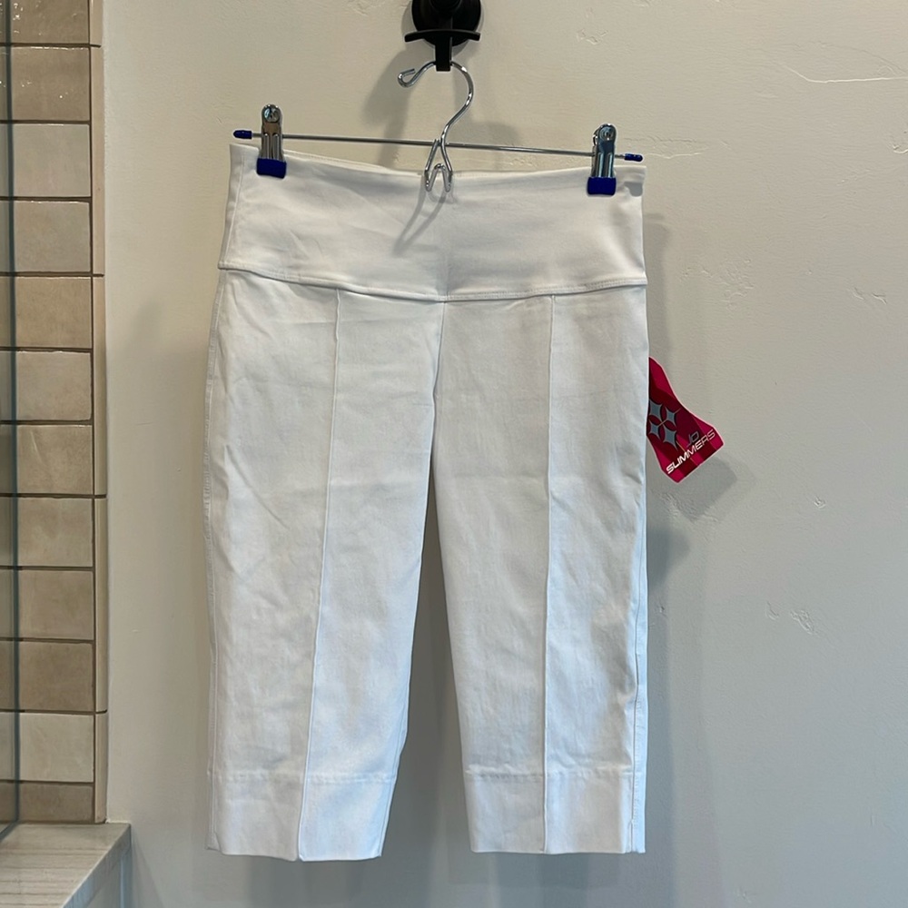 Trend alert! White pedal pushers